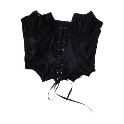 Bustier (Sort) fra Romwe Elastan, Polyester