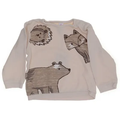 Sweatshirt (Beige, Bruin) van Topomini Organisch katoen