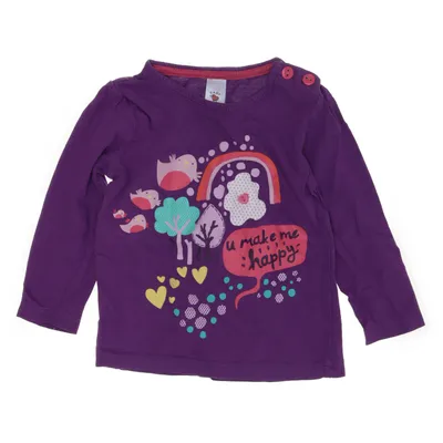 Lange mouwen shirt (Lila, Meerkleurig) van Baby Club Katoen