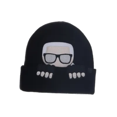 Beaniemössa (Svart) från Karl Lagerfeld Akryl