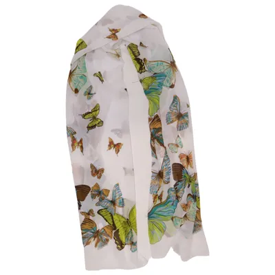Sjal (Hvid, Flerfarvet) fra Codello Polyester