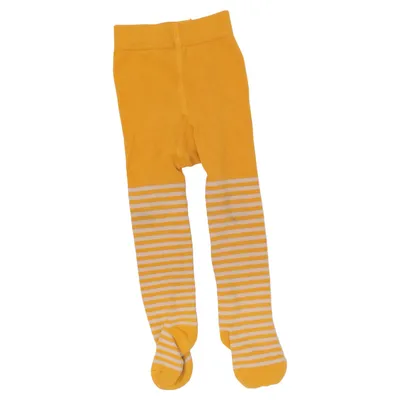Tights (Yellow, White) from Tchibo Cotton, Elastane, Polyamide