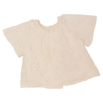 Top (Hvid) fra Zara Bomuld, Viscose