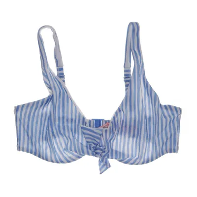 Bikini top (Blauw, Wit) van Hunkemöller Elastaan, Polyester
