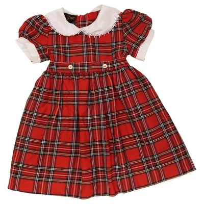 Dress (Red, Blue, White) from Glen Appin of Scotland