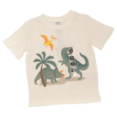 T-shirt (Vit, Flerfärgad) från Dopo Dopo Bomull