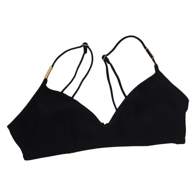 Bikini top (Black) from Calvin Klein Swimwear Elastane, Polyamide
