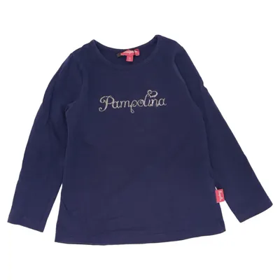 Long sleeve T-shirt (Blue) from Pampolina Cotton, Elastane