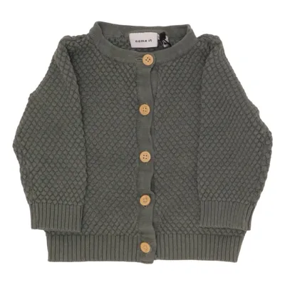 Cardigan (Vert) de Name It Coton biologique