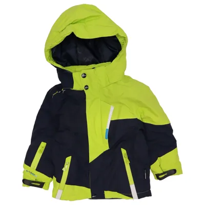 Ski jacket (Blue, Green) from Peak Mountain Polyester