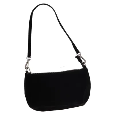 Shoulder-bag (Black) from Brandy Melville Cotton, Leather