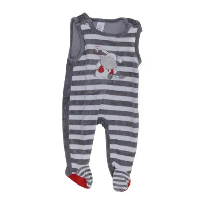 Rompers (Gray, White, Red) from Baby Club Cotton, Polyester