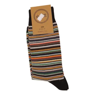 Socks (Black, Multicolored) from Shosett Cotton, Elastane, Polyamide