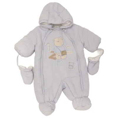 Strampler (Blau) von Baby Club by C&A Baumwolle, Polyester