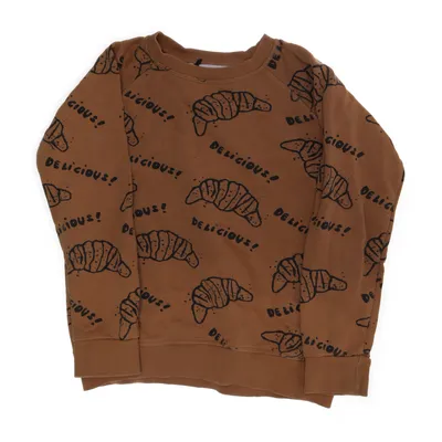Sweatshirt (Brun, Sort) fra Nadadelazos Økologisk bomuld