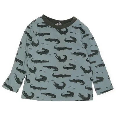 Långärmad t-shirt (Grön, Flerfärgad) från Alana Bomull