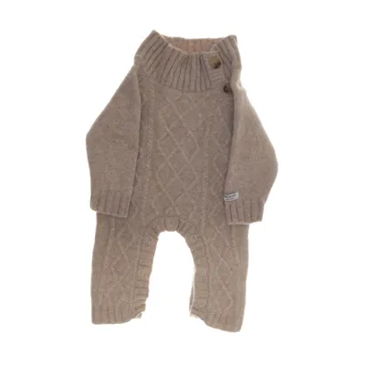Rompers (Beige) from Donsje Merino wool