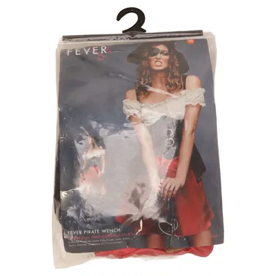 Déguisement (Noir, Blanc, Rouge) de Fever Polyester