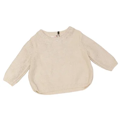 Strickpullover (Weiß, Silber) von Joe Fresh Acryl, Baumwolle