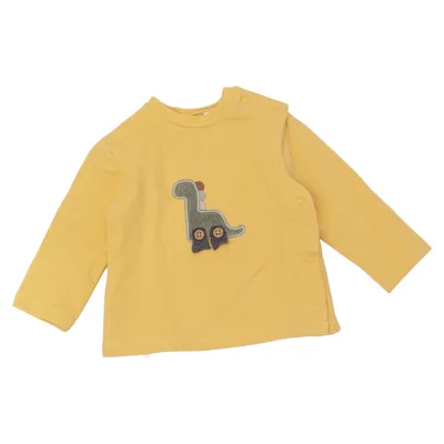 Collegetröja (Gul) från Mayoral Newborn Bomull, Elastan, Polyester