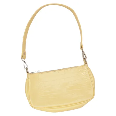 Shoulder-bag (Yellow) from Gina Tricot Polyester, Polyurethane