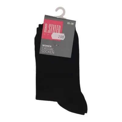 Socks (Black) from Casual Woman Elastane, Polyamide, Viscose
