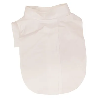 Col de chemise (Blanc) de Loesdau Coton, Élasthane, Polyester
