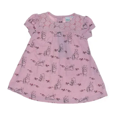 Klänning (Rosa, Flerfärgad) från Disney Baby Bomull, Polyester
