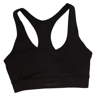 Sports-BH (Sort) fra Bekkin Bomuld, Elastan, Polyester