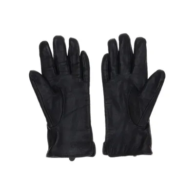 Gants en cuir (Noir)