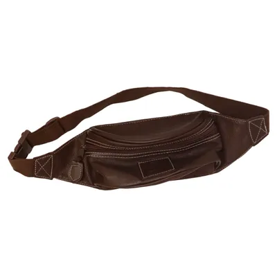 Sac-banane (Marron) de Blanc Bleu