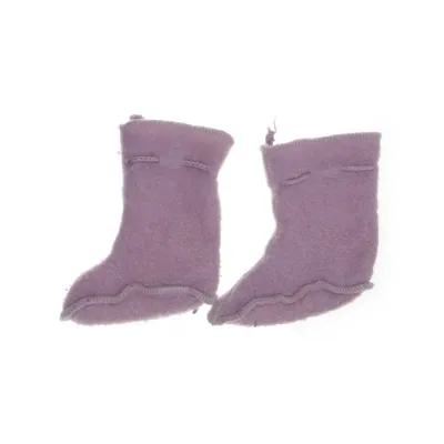 Baby booties (Purple) from Engel Wool