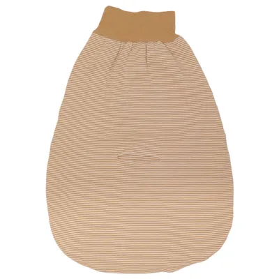 Swaddle sack (Beige, White) from Hoppediz Cotton
