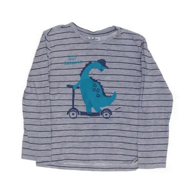 Långärmad t-shirt (Grå, Blå) från Fagottino Bomull, Viskos