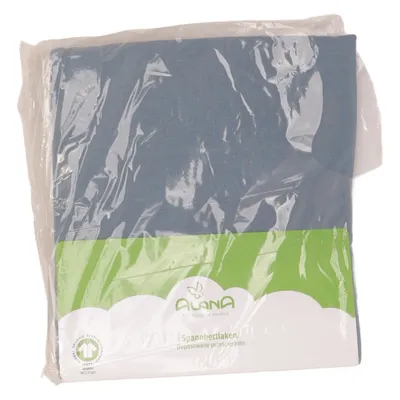 Fitted sheet (Blue) from Alana Cotton