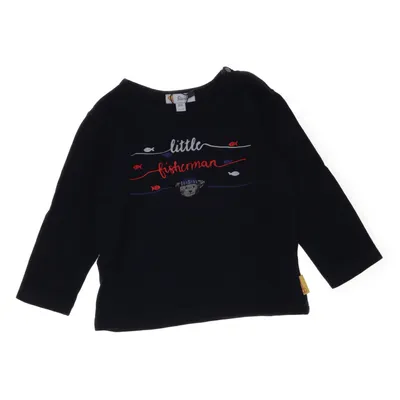 Long sleeve T-shirt (Black) from Steiff Elastane