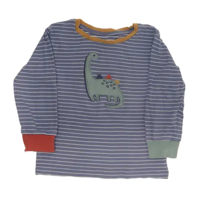 Långärmad t-shirt (Blå, Vit, Flerfärgad) från Alana Bomull