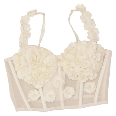 Bustier (Vit) från Lemon Elastan, Polyester, Viskos
