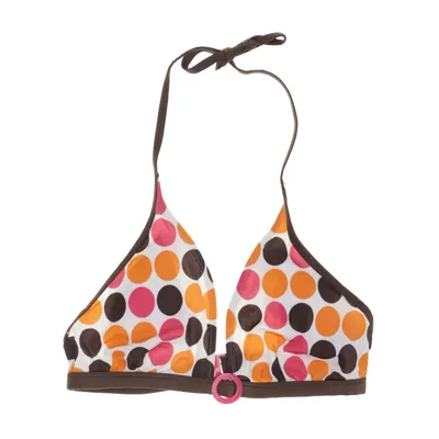 Bikini top (Hvid, Brun, Flerfarvet) fra Gina Benotti Elastan, Polyamid