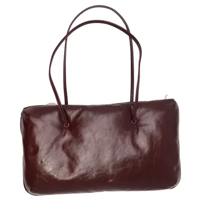 Shoulder-bag (Purple) from H&M Studio Cotton, Leather