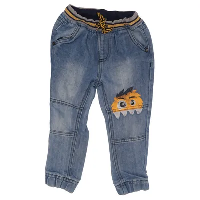 Jeans (Blå) från Kiko Bomull, Polyester