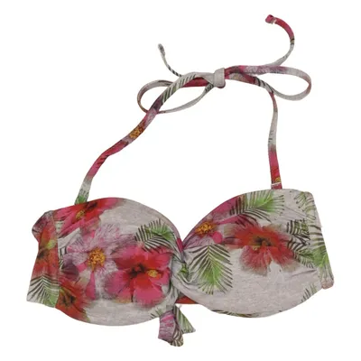 Bikini top (Gray, Pink, Green) from Benetton