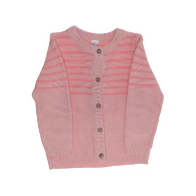 Cardigan (Roze) van Topomini Organisch katoen