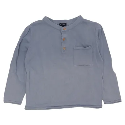 Henley shirt (Blue) from Kiabi