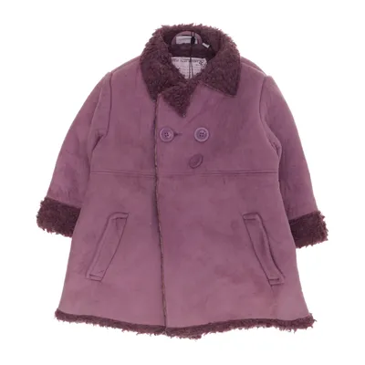 Shearlingjacka (Lila) från Impidimpi Akryl, Polyester