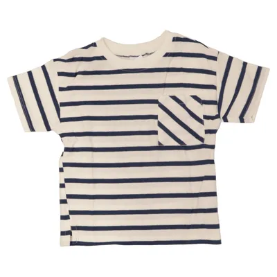 T-shirt (Blå, Vit) från Zara Bomull