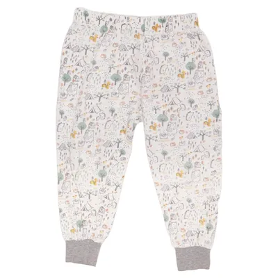 Pyjamasbyxor (Vit, Flerfärgad) från Topomini Ekologisk bomull