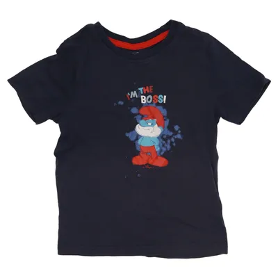 T-shirt (Blauw, Meerkleurig) van The Smurfs Katoen