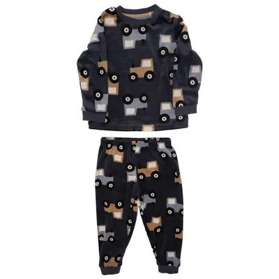 Pyjamas (Blå, Flerfärgad) från Topomini Elastan, Återvunnen polyester