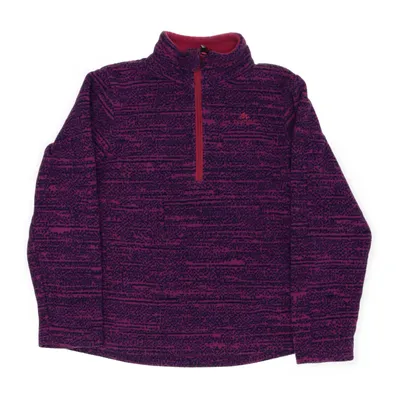 Fleece sweater (Purple, Pink) from Decathlon Polyester